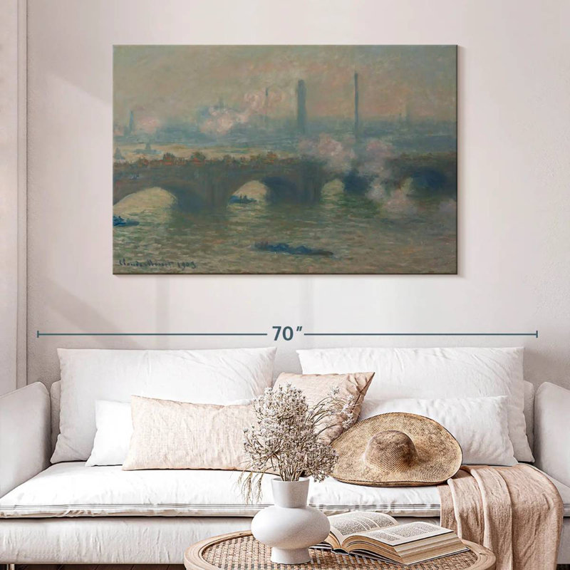 Lilie Waterloo Bridge, 32" H x 48" W