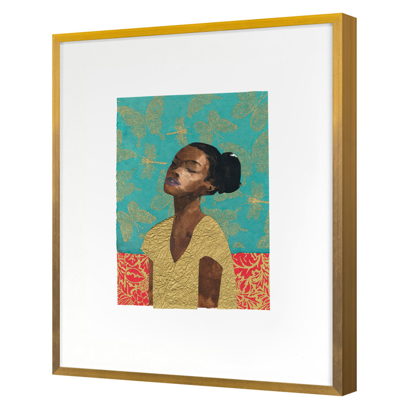 Unseen 2 Print by Ngo, PC, Gold Framed