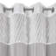 Carwell Semi Sheer Curtains Single Panel