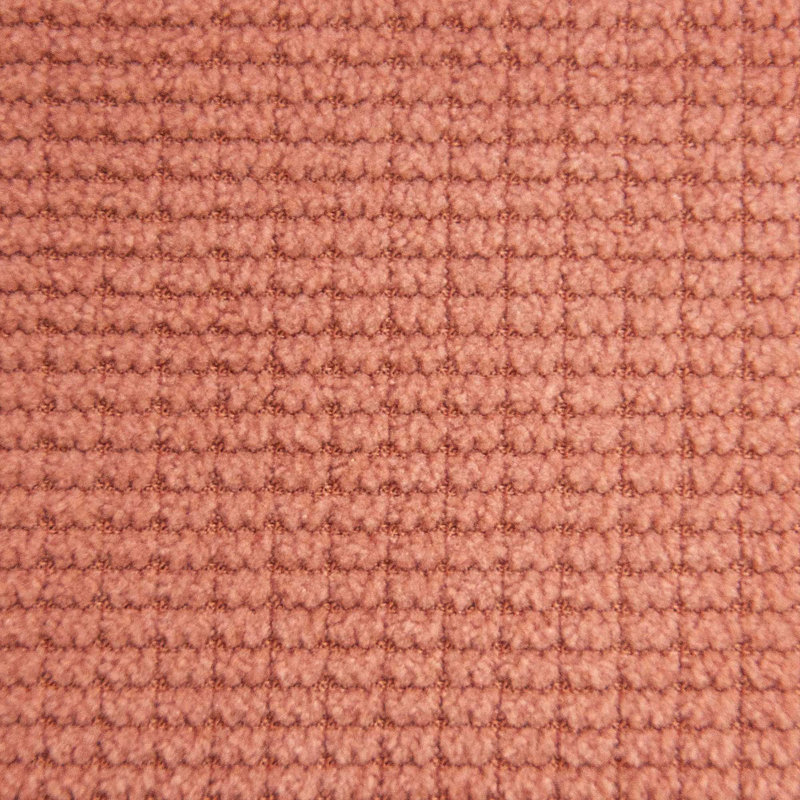 Lit design moderne minimaliste avec tête de lit tapissier, Rose