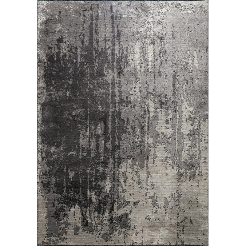 Rapture Abstract Area Rug, Rectangle 9'10" x 14'