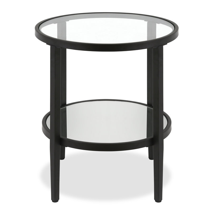 Hera Side Table, Blackened Bronze