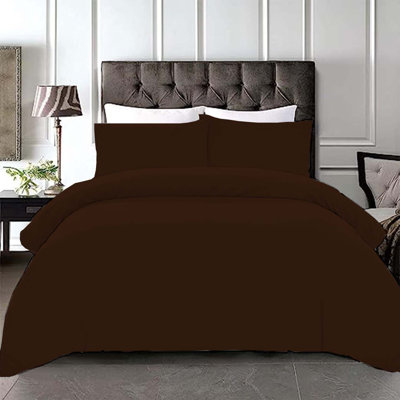  Ensemble de housse de couette en microfibre 3 pièces