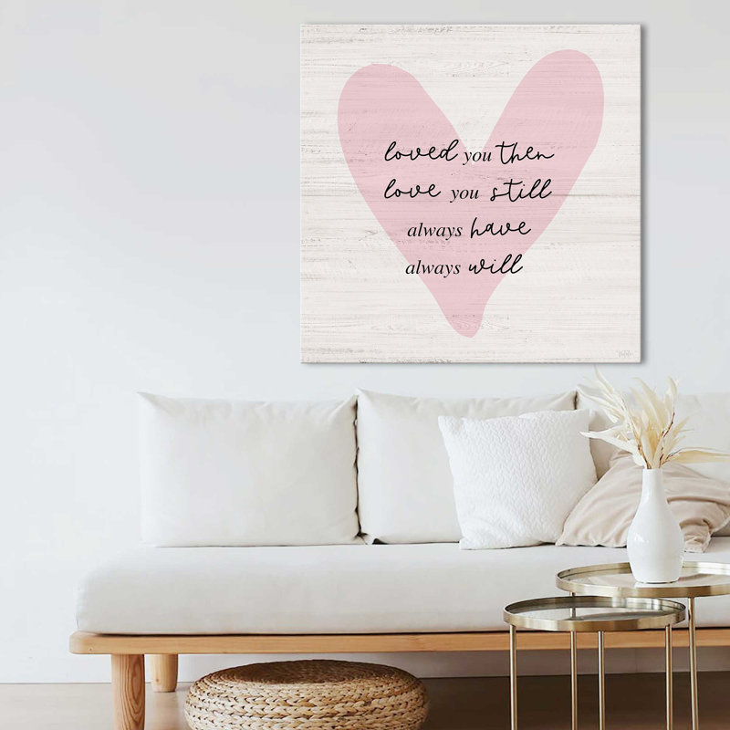 "Always Will" par Natalie Carpentieri, reproduction sur toile, H 18 po x l 18 po x P 1 po