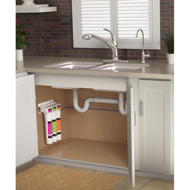 H2O+ Coral Three-Stage Undercounter Water Filter System
