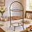 3-Tier Dessert Serving Stand Black Metal Buffet Display Stand for Desserts, Fruit and Parties