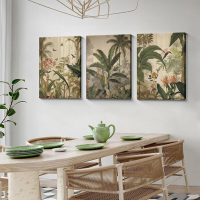 3 Piece Wrapped Canvas Print