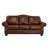 Somto 96" Genuine Leather Rolled Arm Sofa-20119977