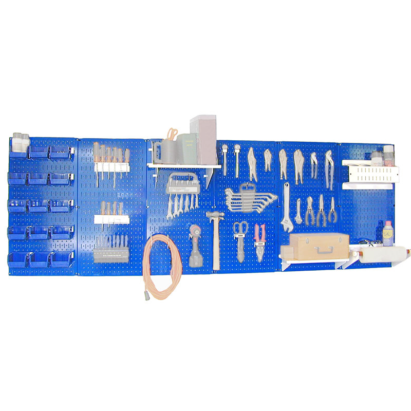 Ensemble 32 "x 96" Vergara, Bleu et blanc