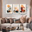 3 Piece Wrapped Canvas Print