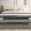 Genuine Leather Upholstered Bench-1470437993