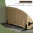Freestanding Wooden Outdoor Storage Cabinet With Adjustable Shelves And Waterproof Asphalt Roof For Garden Tools-770146991