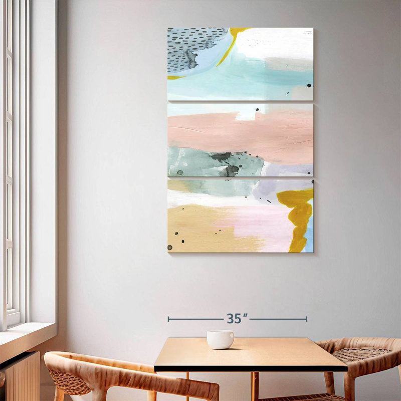 Avery Blurred Daybreak IV, 65" H x 42" W
