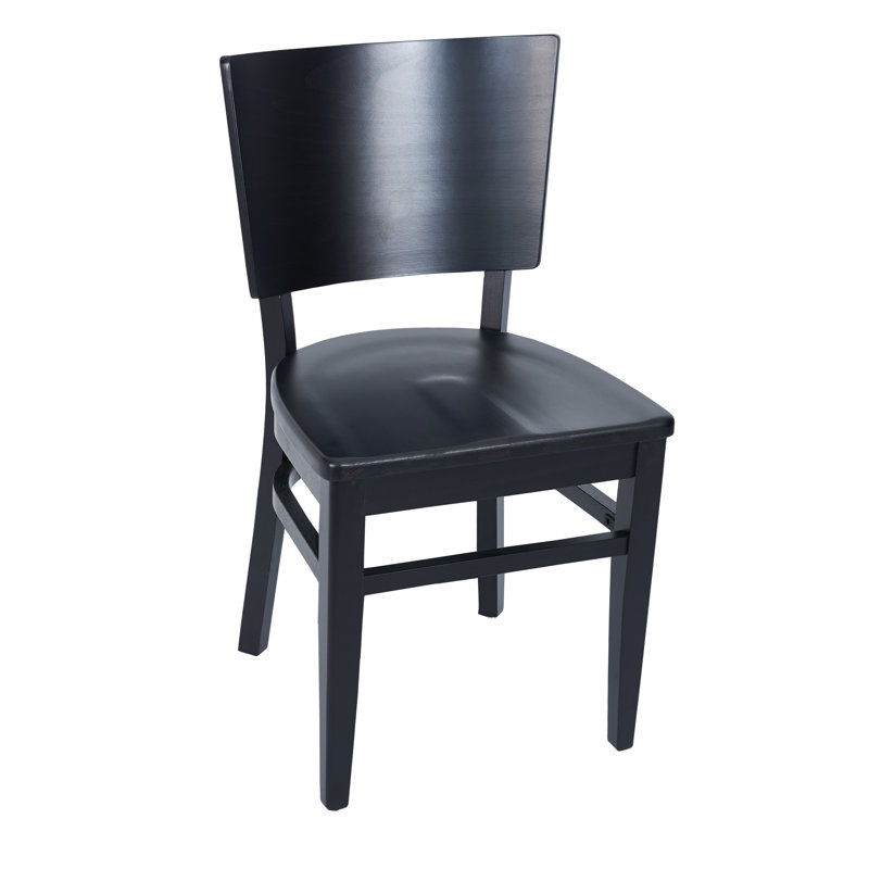 18 " H Side Chair, Black