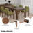 Trevin 79" Dining Table-387791796