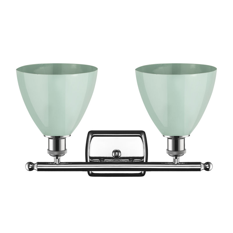 Schiavone - Chrome poli - Éclairage pour meuble-lavabo, Seafoam / Polished Chrome