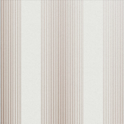 Lagom Striped Metallic Wallpaper Double Roll