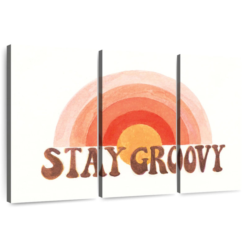 Tergel Stay Groovy, H 20 po x l 33 po