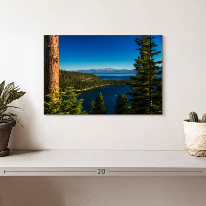 Alvord Scenic Emerald Bay, H 8 po x l 12 po