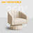Upholstered Oversize Swivel Armchair (Set Of 2)-928620624