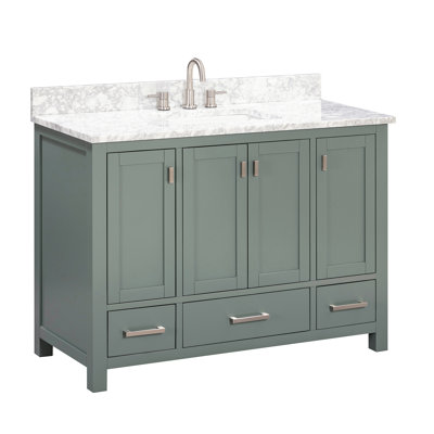 Modero 48" Single Bathroom Vanity with Top