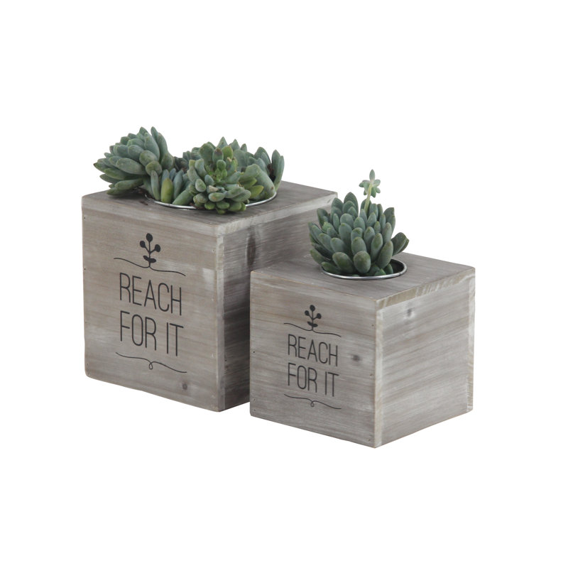 Matsuda Wood Planter Box