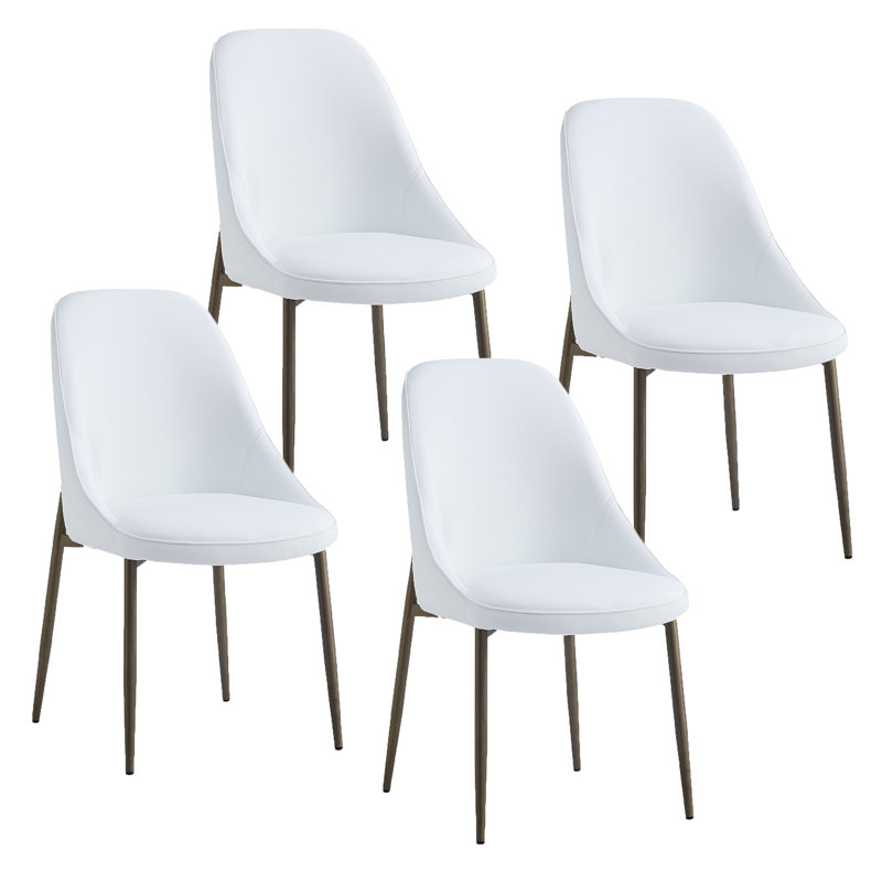 Chaise de salle à manger Alpharetta, Blanc