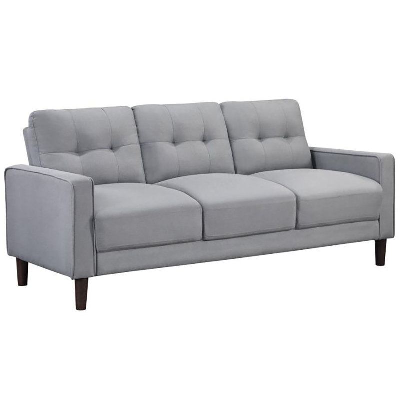 Canapé Bouirou, Polyester gris