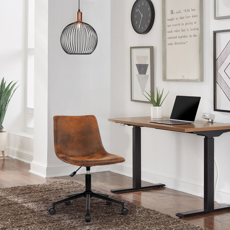 Barek Task Chair, Brown