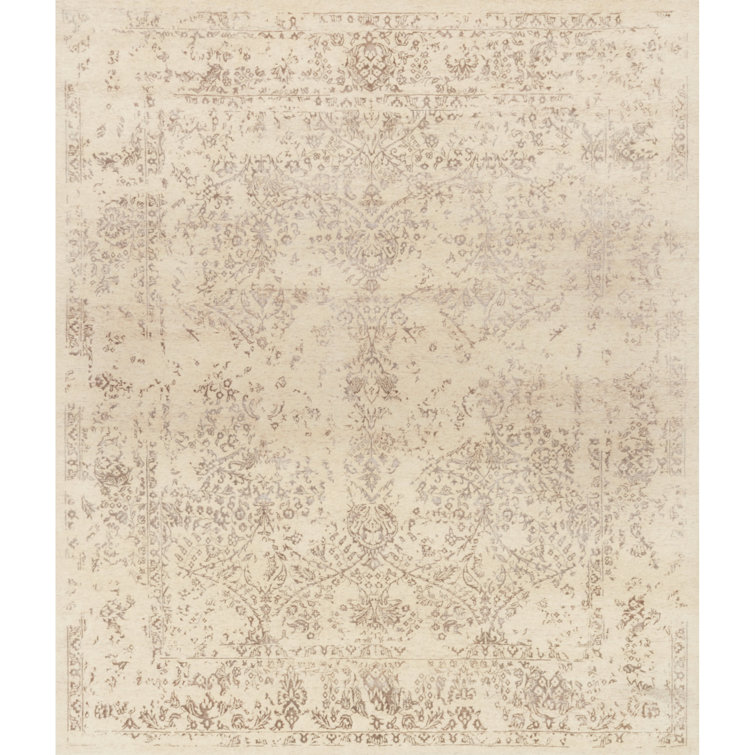Tapis Ivoire noué à la main Colson