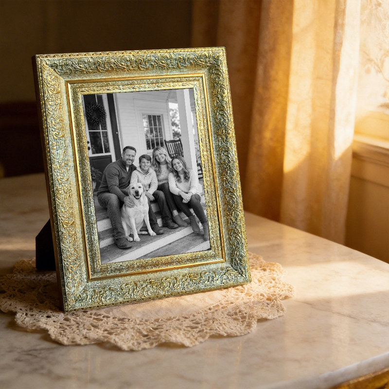 Cadre photo 3 pièces or antique 11 po x 14 po, Or antique, 3, L 11 po x H 14 po