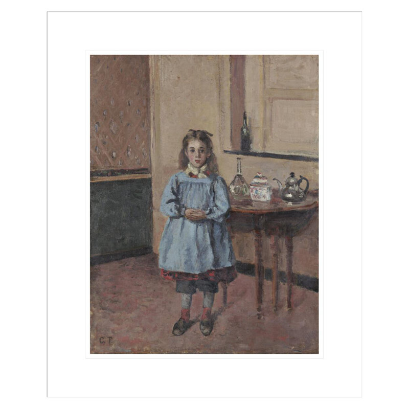 Minette par Camille Pissarro, impression giclée sur cadre, H 21,44 po x l 17,75 po