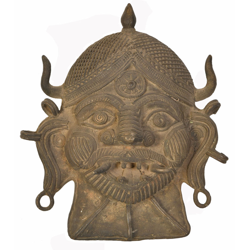 Statue masque diable
