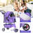 New Pet Stroller Cat Dog Cage 3 Wheels Stroller Travel Folding Carrier T13-99209499