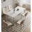 Cream-style Rectangular Sintered Stone Dining Table-1544982259