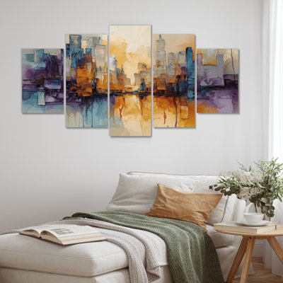 Odarius - encre liquide - art mural abstrait