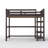 Eelika Loft Bed with Built-in-Desk by Harriet Bee-734453596-734453603