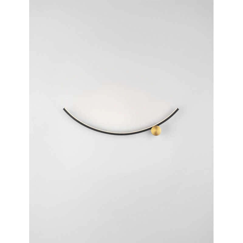 Wall Sconce, 14.5 cm H x 63 cm W x 6 cm D, 880, 14
