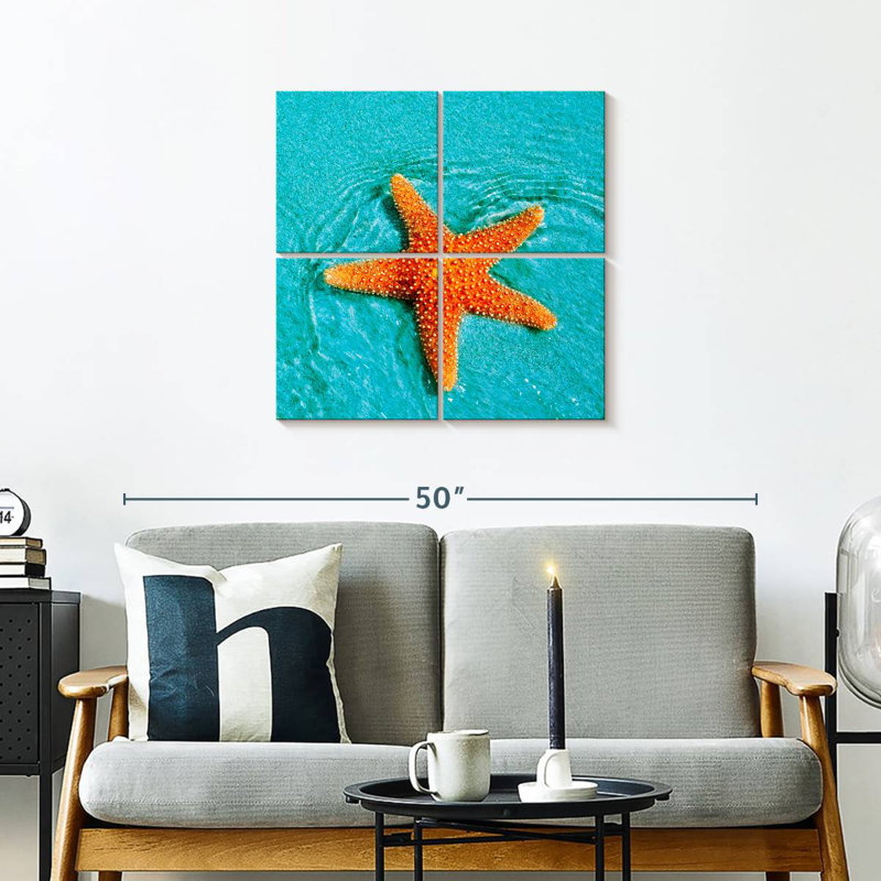 Brampt Submerged Starfish, 26" H x 26" W