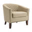 Edvardas 73.9 Cm Wide Tufted Barrel Chair-592312794