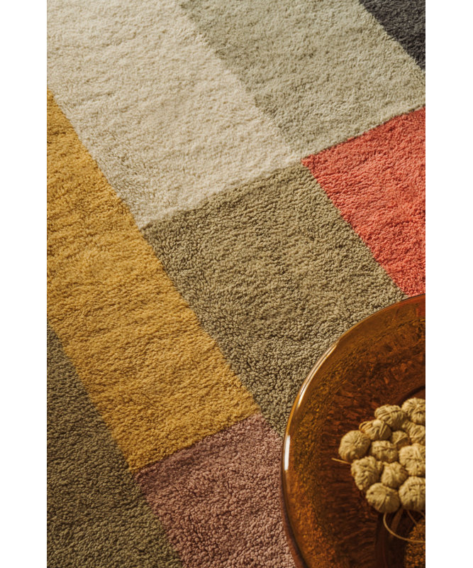 Wool Area Rug Chroma Palette, 6'7" x 9'10"