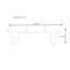 Banc de rangement en cuir clair-100479305