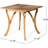 31.5'' Square Outdoor Wood Table With Finish - Inviting Design Creating A Stylish Setting