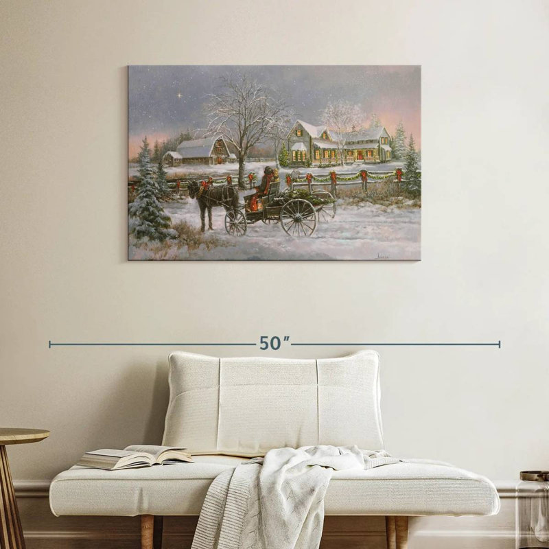 Saison de Noël, H 26 po x l 39 po