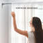 70cm Straight Fixed Shower Curtain Pole