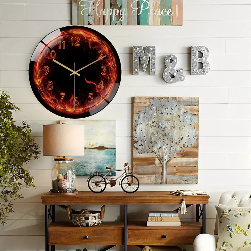 Horloge murale Inferno