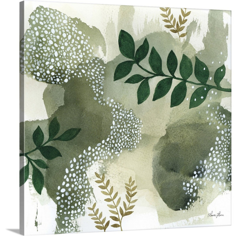 Art mural sur toile Woodland Walk IV, Toile tendue, H 36 po x l 36 po