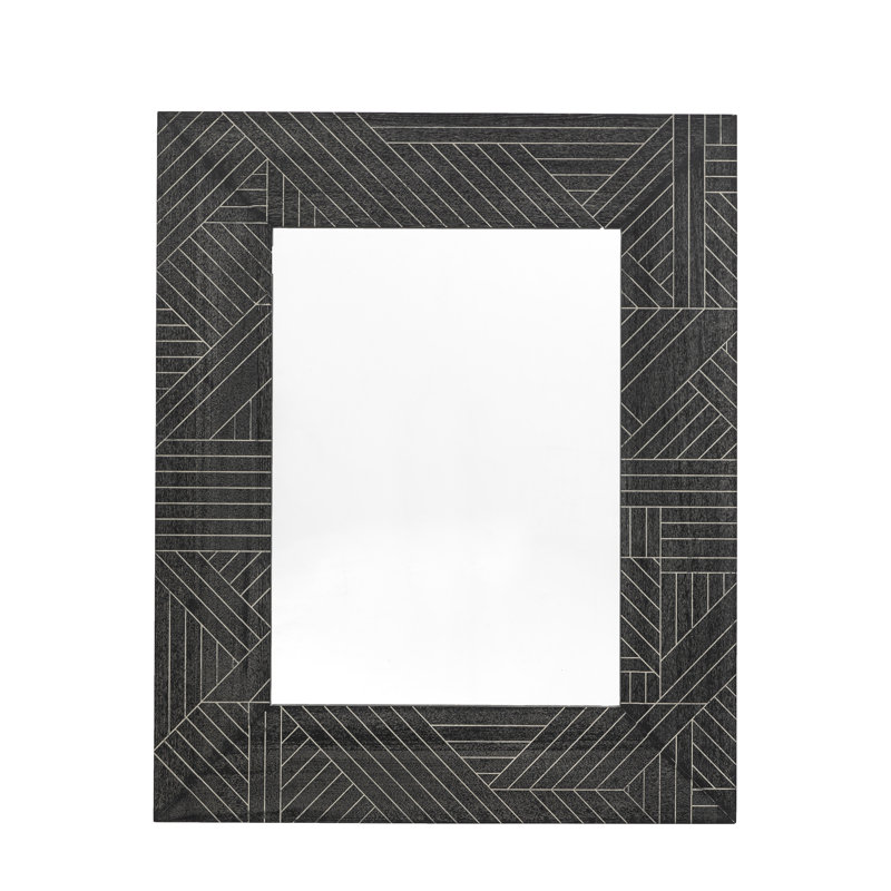 Youd Firwood Rectangle Wall Mirror