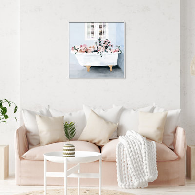 " Floral Tub Square "