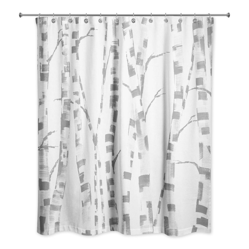 Rideau de douche Tyche, Gris